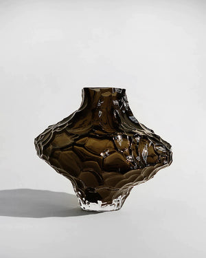 CANYON GLASS Vase new smoke HEIN Studio