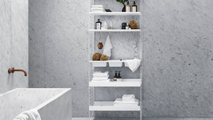 Badezimmer-Modul Wandregal STRING Furniture weiß