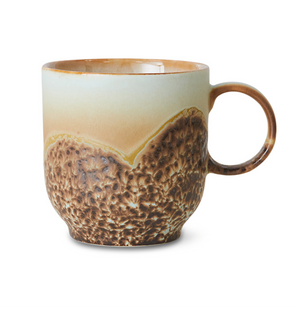 Tasse 70´ multicolour shell mit Henkel HK Living