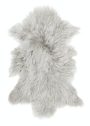 Schaffell Shansi grey Set Fell + Kissen