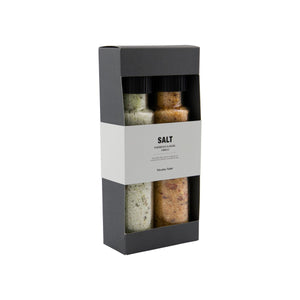 Geschenkbox Parmesan & Basil Salt & Chilli Salt Nicolas Vahé