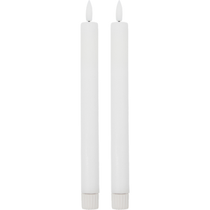 Kerze HDLED 2er Set weiß House Doctor