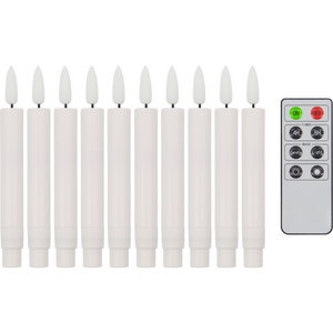 Weihnachtsbeleuchtung m. Fernbedienung HDLED 10 Stück weiß House Doctor