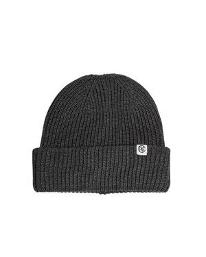 Mütze Beanie Galine Rachelle dunkelgrau Moss Copenhagen