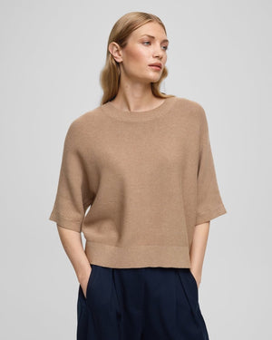 Pullover MSCHThamira 2/4 Pullover cartouche melange Moss Copenhagen