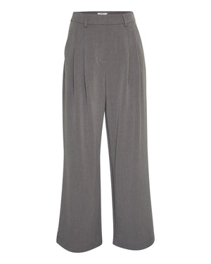 Hose MSCHHenrika HW grey melange Moss Copenhagen
