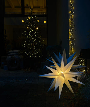 Stern Outdoor/Indoor 80 cm mit Kabel