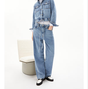 Hose Jeans HAAYI CUT HEM blue armedangels