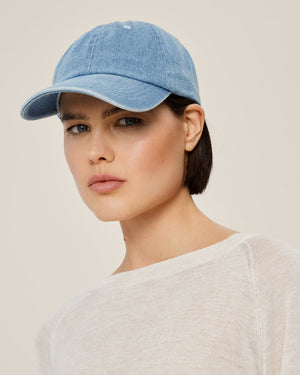 Cap Bobbie blue wash Moss Copenhagen