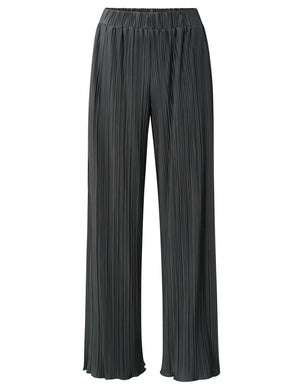 Hose Jersey Plisee mit elastischem Bund dark metal grey Yaya