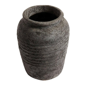 Vase Melancholie 40 cm grau Muubs