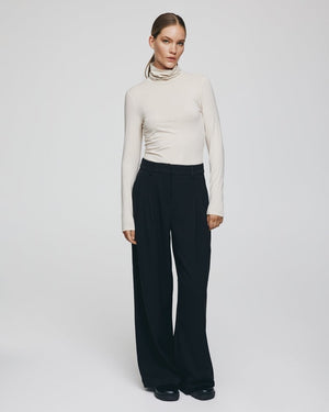 Hose MSCHHenrika HW Pants schwarz Moss Copenhagen