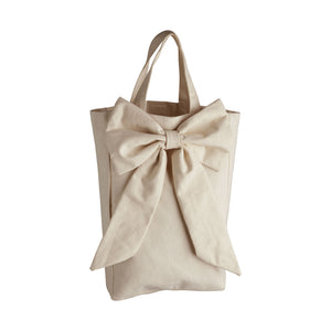Geschenktüte Gift Bag Bow 40 cm sand Tine K