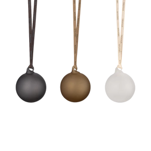 6er Set Weihnachtsschmuck -JUHLA- Farbe Smoke, Coffee, Clear Blomus