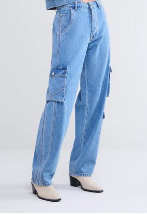 Hose Jeans Boxy denim Summum