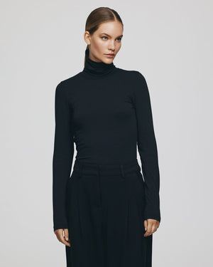 Langarmshirt Betrina schwarz Moss Copenhagen