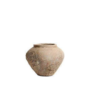 Vase Trace terracotta beige 30cm Muubs