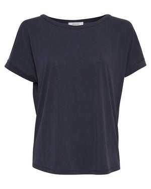 Shirt Fenya Modal outer space dunkelblau Moss Copenhagen