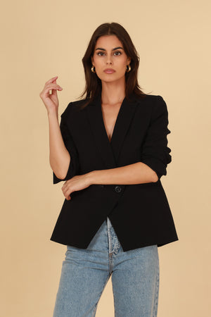Blazer schwarz Guas