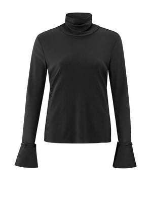 Shirt Mesh transparent mit langen Ärmeln