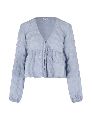 Bluse OHANA Miza-M hellblau mbym