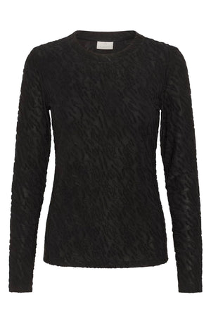 Langarmshirt KAzeverina schwarz KAFFE