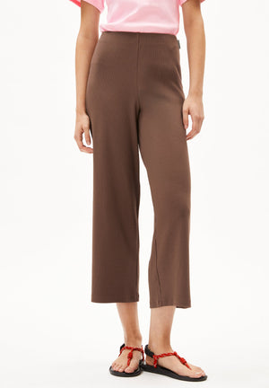 Hose Ripp-Jerseyhose aus Bio-Baumwoll Mix toasty tan armedangels