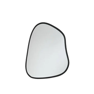 Spiegel Michigan oval 70 cm schwarz Muubs