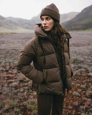 Jacke MSCHPavinaria Short Jacket slate black / brown Moss Copenhagen