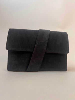Handtasche Bella suede braun