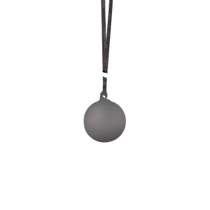 Weihnachtskugeln 2er Set JUHLA smoke grau L Blomus