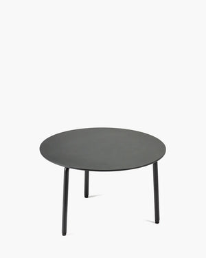 Tisch Loungetisch August rund schwarz SERAX
