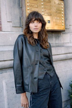 Jacke Noir schwarz