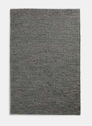 Teppich Tact 170x240 cm anthrazit grau WOUD Design