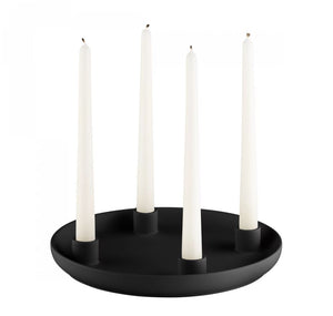 Kerzenhalter -ADVENT- 4-fach Farbe schwarz Blomus