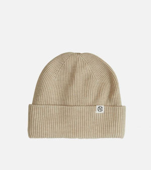 Mütze Beanie Galine Rachelle oatmeal melange Moss Copenhagen