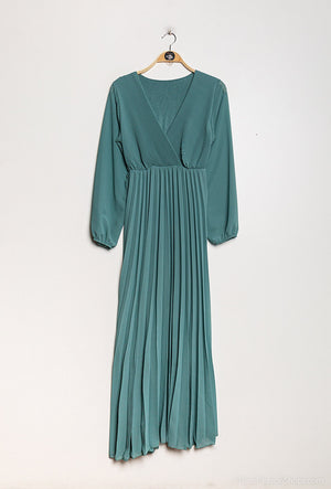Kleid Plisee türkis anikoo
