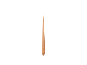 Kalenderkerze Stabkerze getaucht walnut/caramel