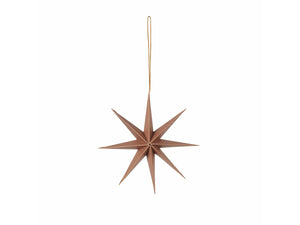 Papierstern STAR S indian tan Broste Copenhagen