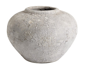 Vase Luna grau 18 cm Muubs - anikoo Interior and Lifestyle Conceptstore