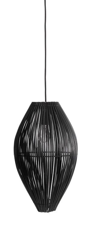 Lampe Fishtraps gross M schwarz Muubs