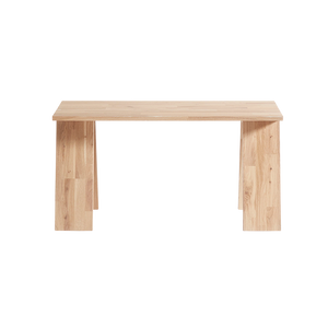 Bank Angle 90 cm Oak natural / white oil Muubs