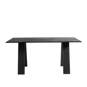 Esstisch Angle 160cm Oak black stained/oil Muubs