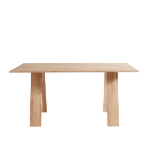 Esstisch Angle 160cm Oak natural / white oil Muubs