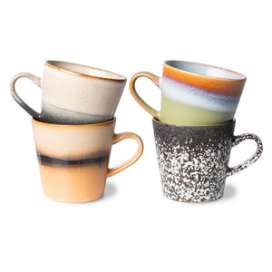 Tasse 4er Set Americano bunt HK Living