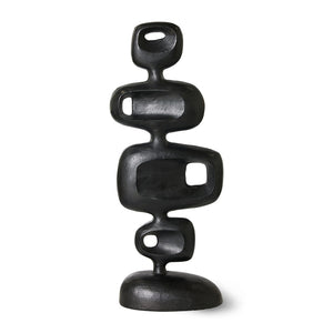 Aluminium Skulpture heav black HK Living