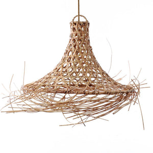 Lampe Mykonos Rattan L natur Bazar Bizar
