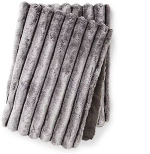 Decke Plaid Stone grau 120x180 cm