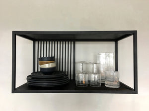 Wandregal Denver Eisen schwarz Muubs - anikoo Interior and Lifestyle Conceptstore