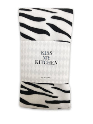 Küchen-Handtuch Soft Cotton Wild schwarz Kiss my Kitchen - anikoo Interior and Lifestyle Conceptstore
